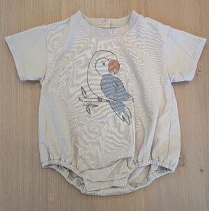 Rylee + Cru Parrot Baby Romper